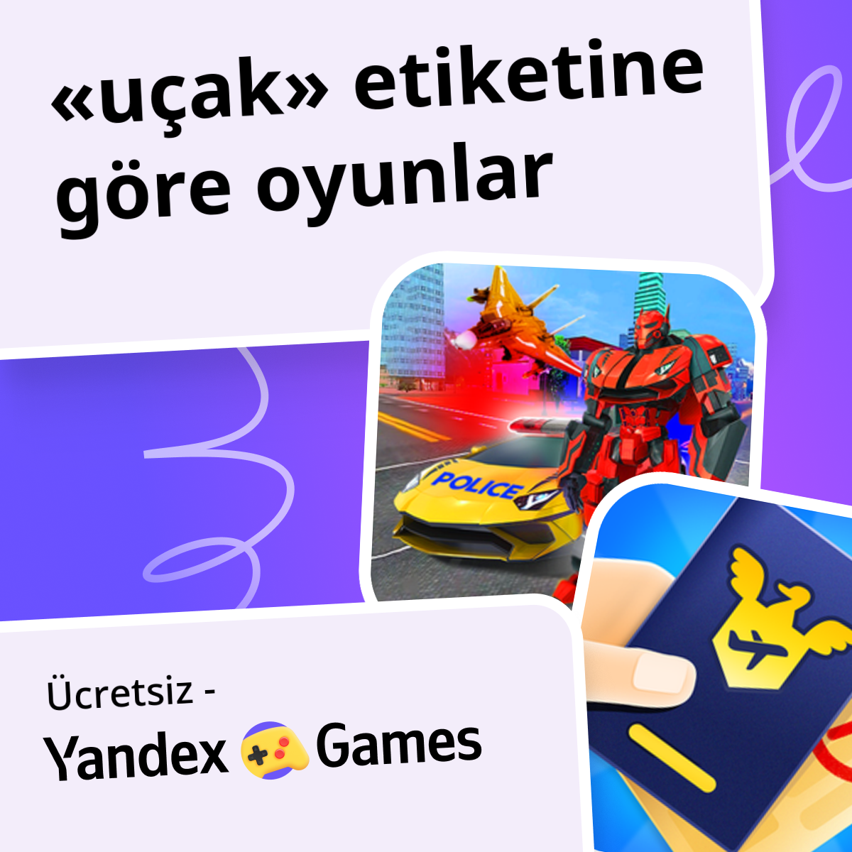 Oyunlar uçak Çevrimiçi ✈️ Ücretsiz Yandex Games Oyna