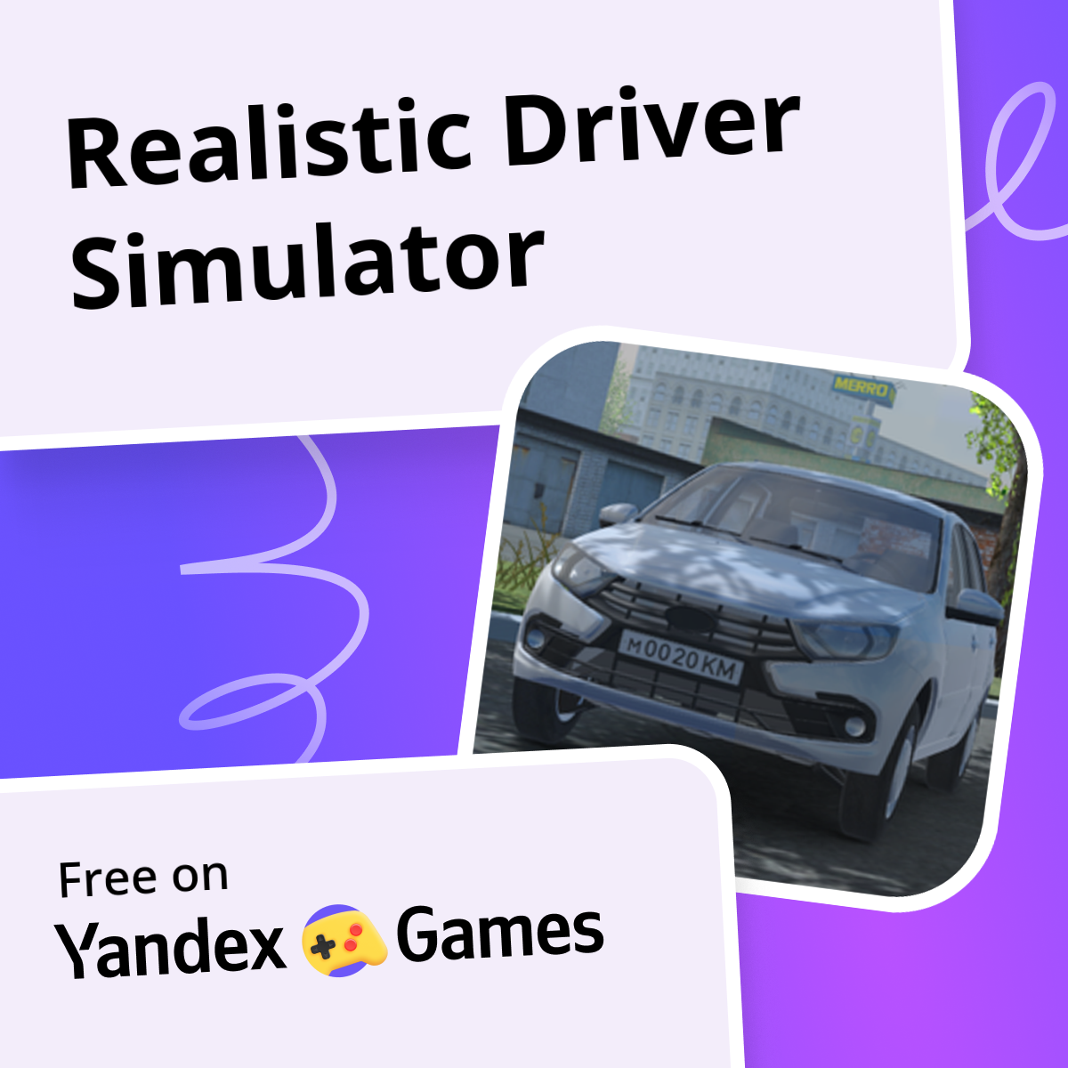 Realistic Driver Simulator - play online for free on Yandex Games