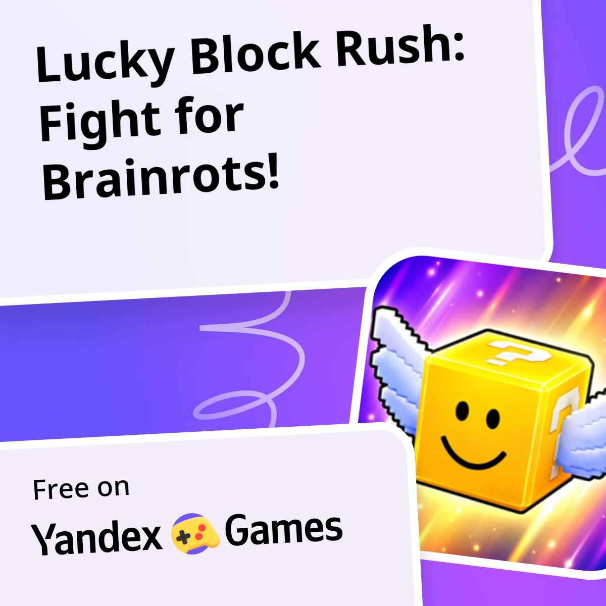 Lucky Block Rush: Fight for Brainrots!