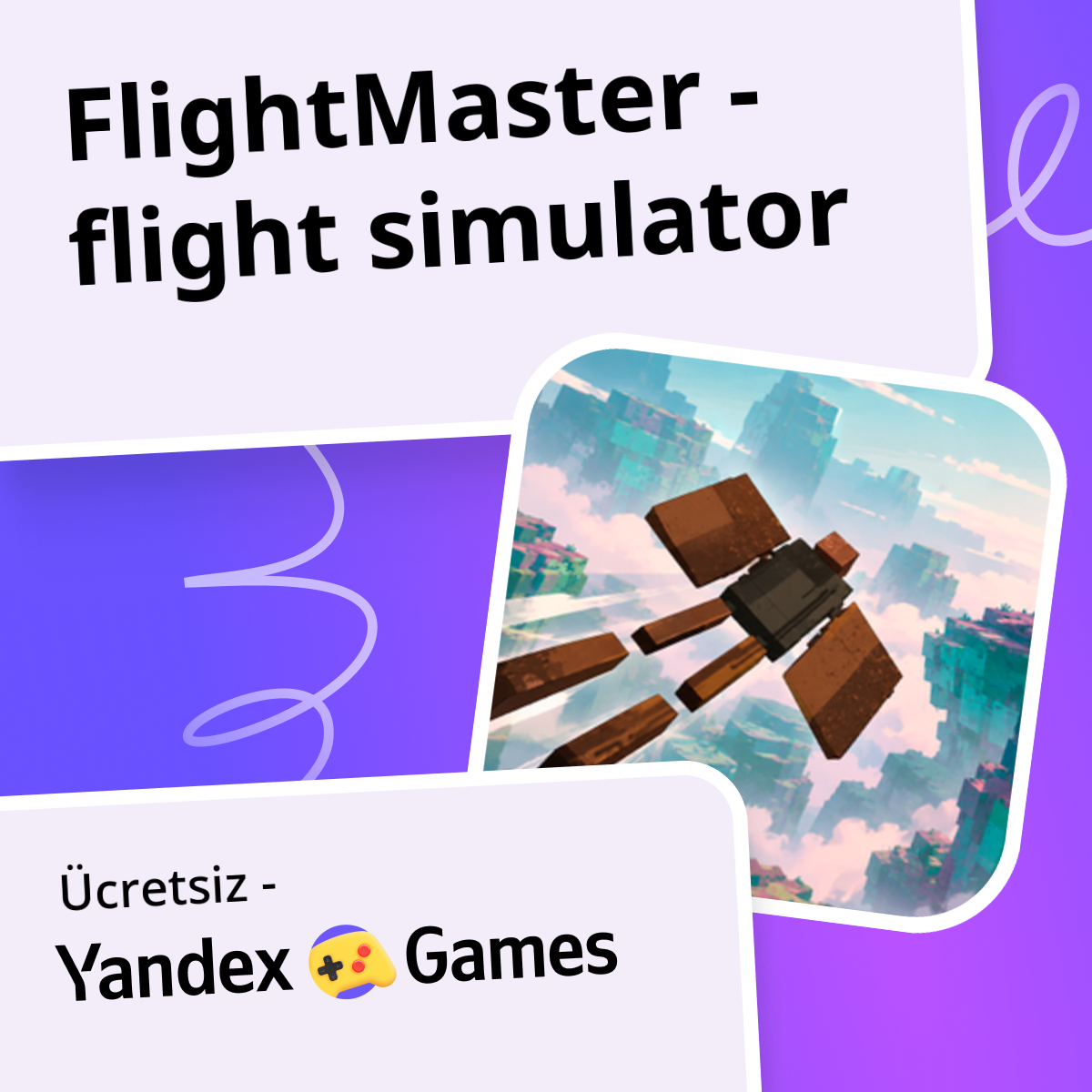 FlightMaster - flight simulator - oynayın Yandex Games üzerinde ...