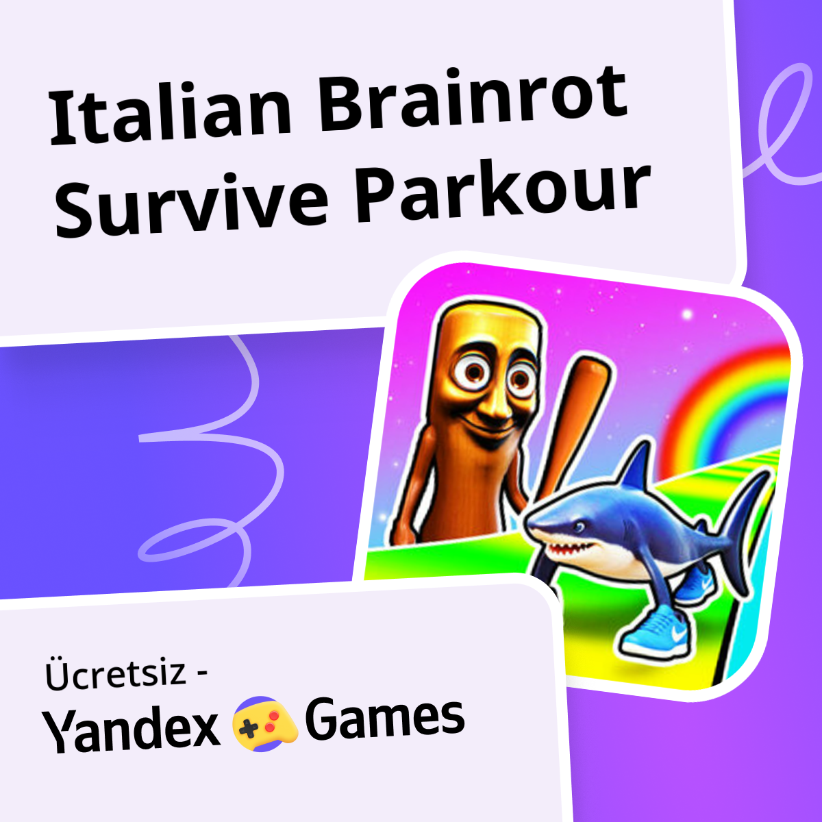 Italian Brainrot Survive Parkour - oynayın Yandex Games üzerinde ...