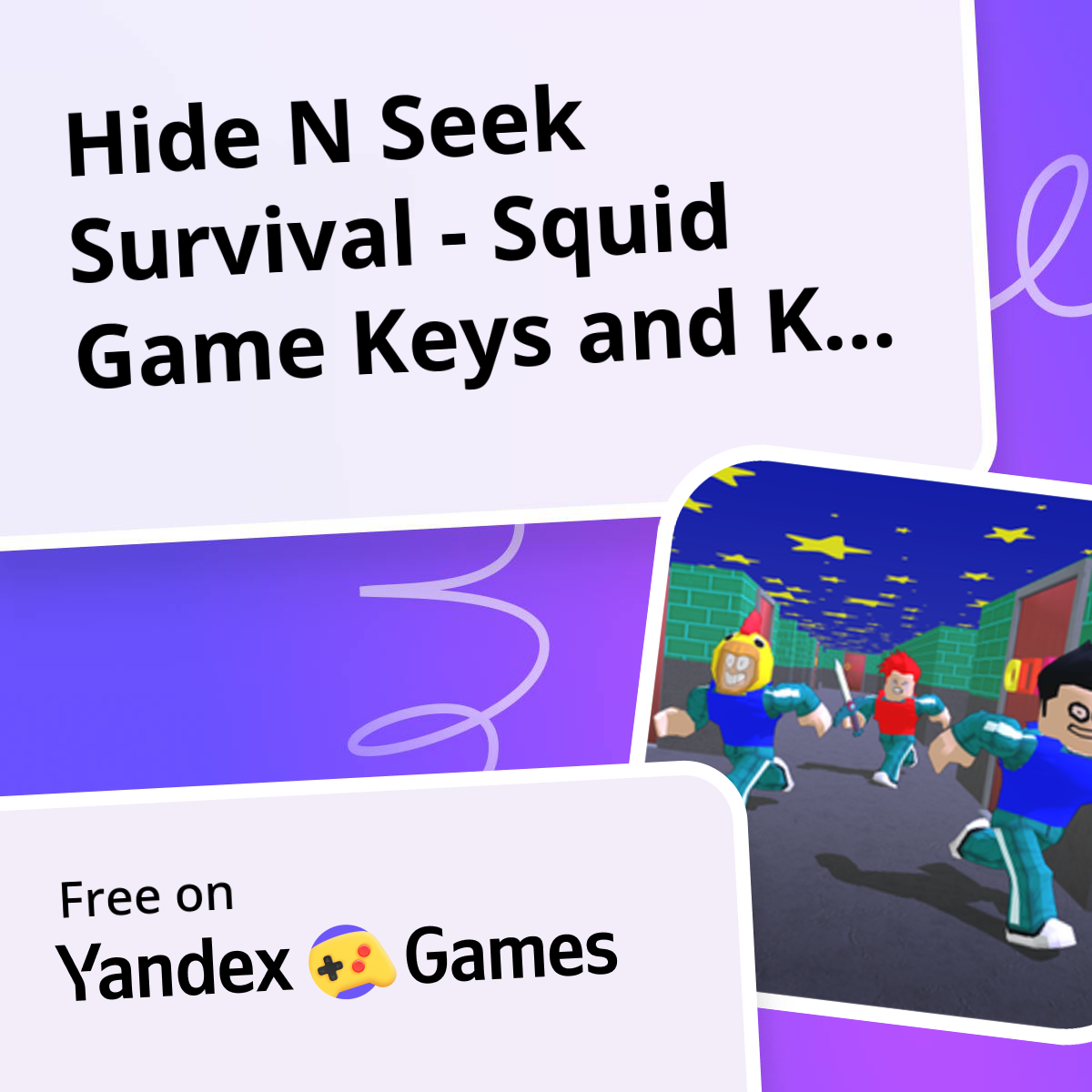 Hide N Seek Survival - Squid Game Keys and Knives - play online for ...
