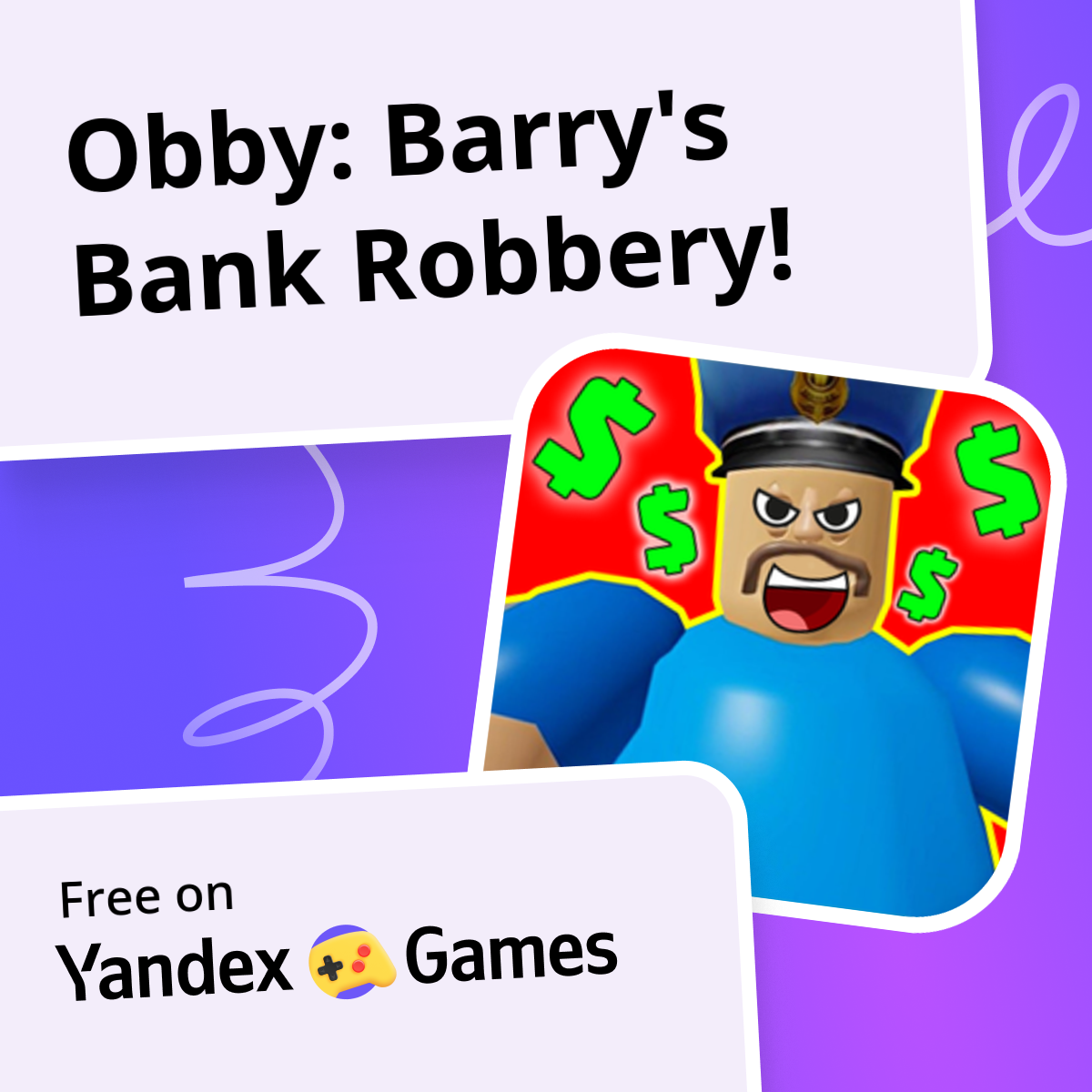 Barry 2: Rob Robux Bank! (by Obseshn) - play online for free on Yandex ...