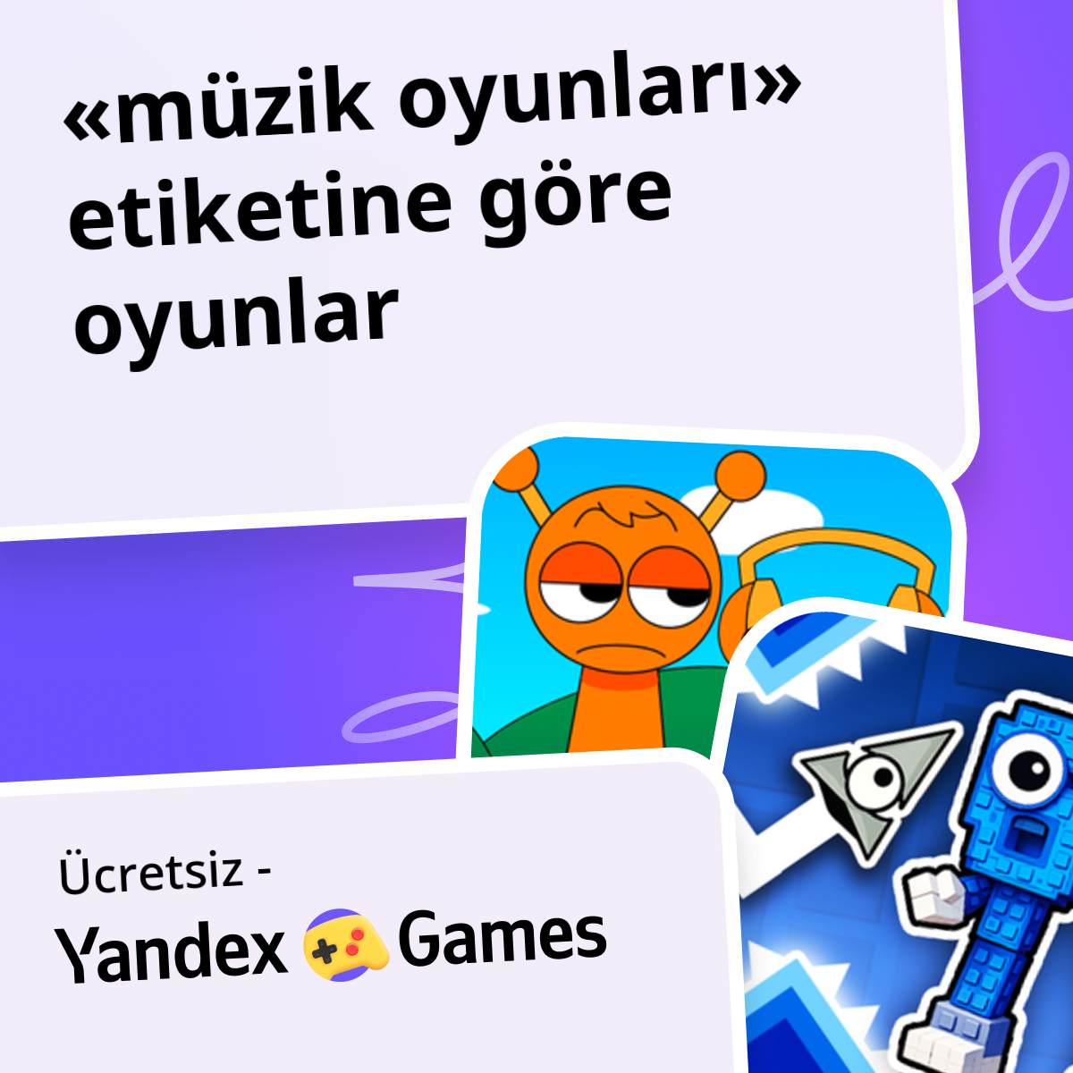 müzik oyunları Çevrimiçi 🎵 Ücretsiz Yandex Games Oyna
