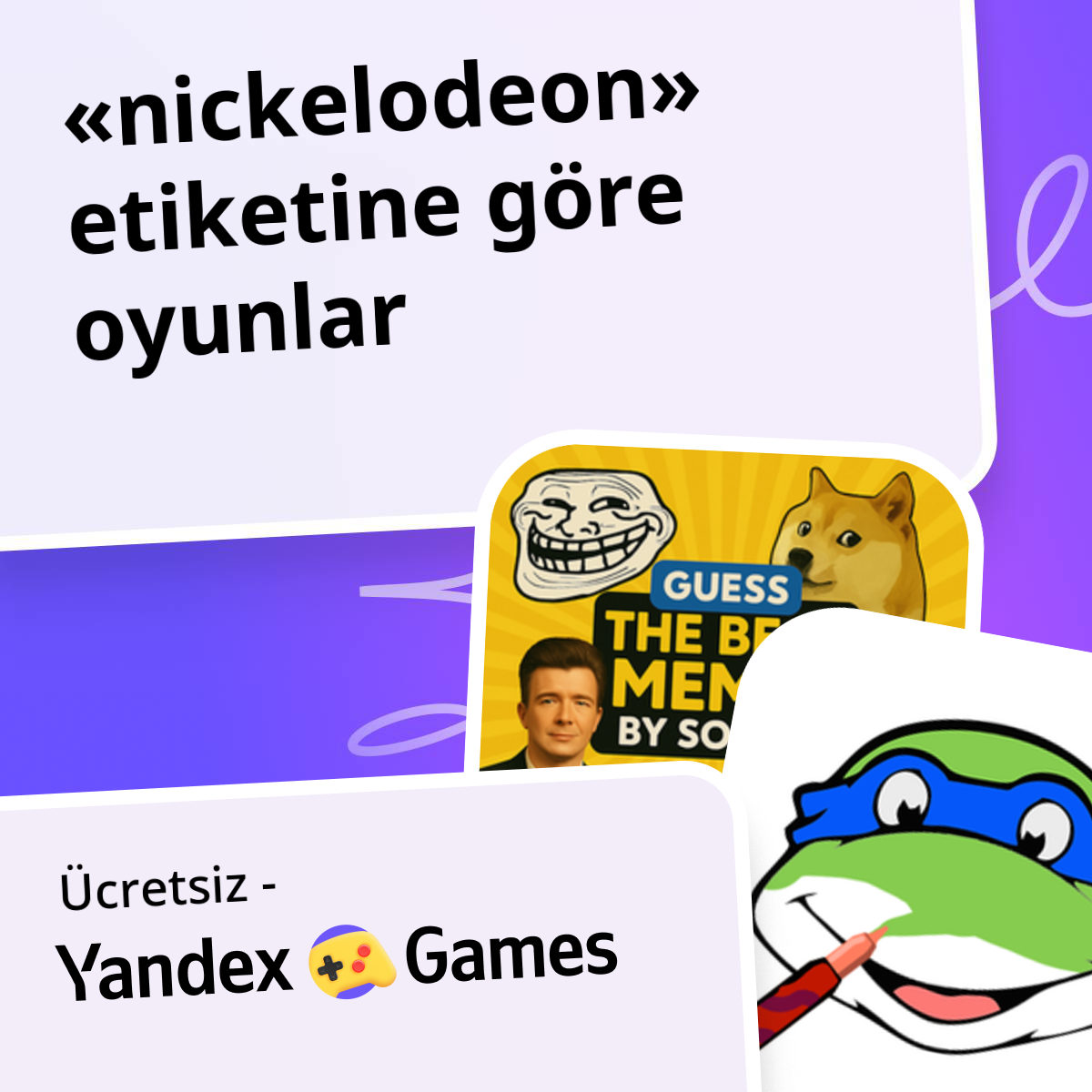 Nickelodeon oyunlar Çevrimiçi 🌟 Ücretsiz Yandex Games Oyna