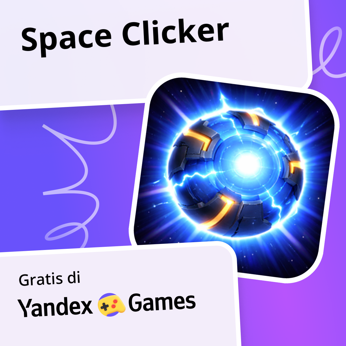 Space Clicker - main online gratis di Yandex Games