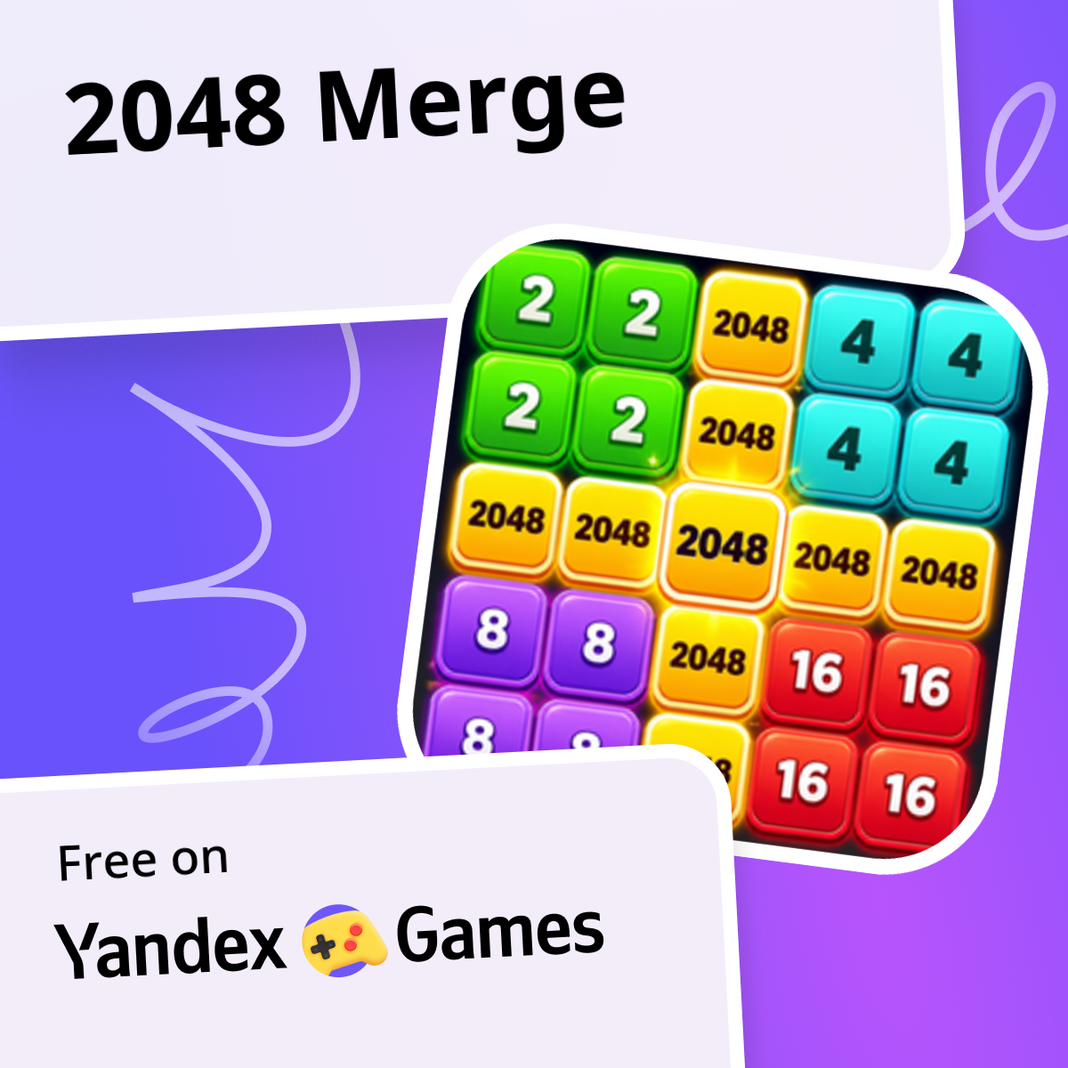 2048 Merge - play online for free on Yandex Games