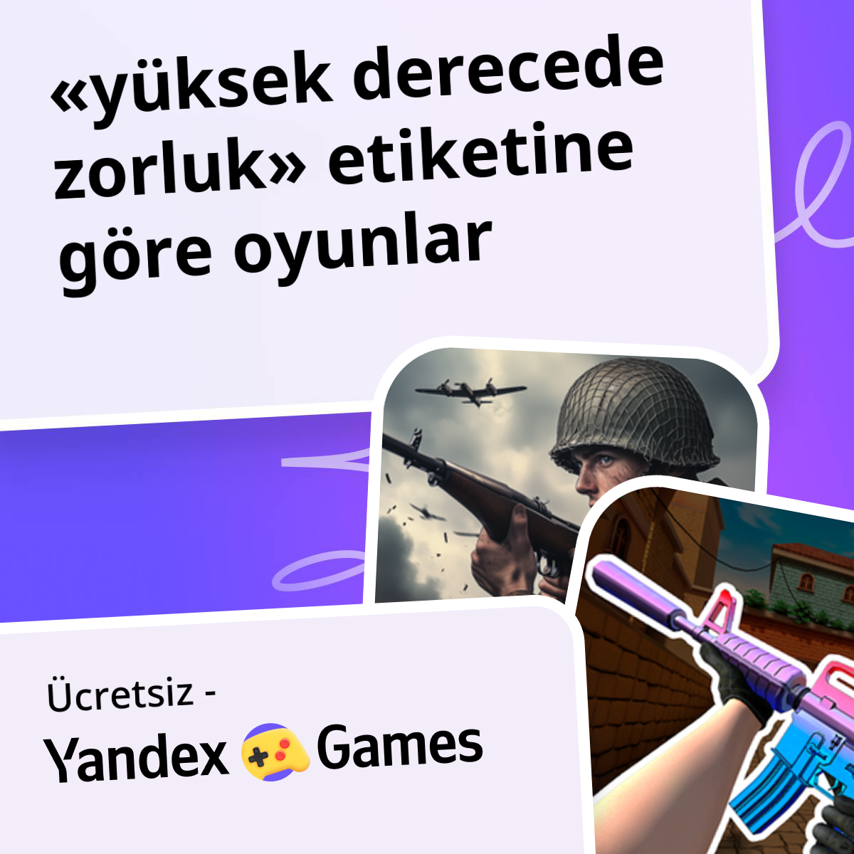 Oyunlar yüksek derecede zorluk Çevrimiçi 💀 Ücretsiz Yandex Games Oyna