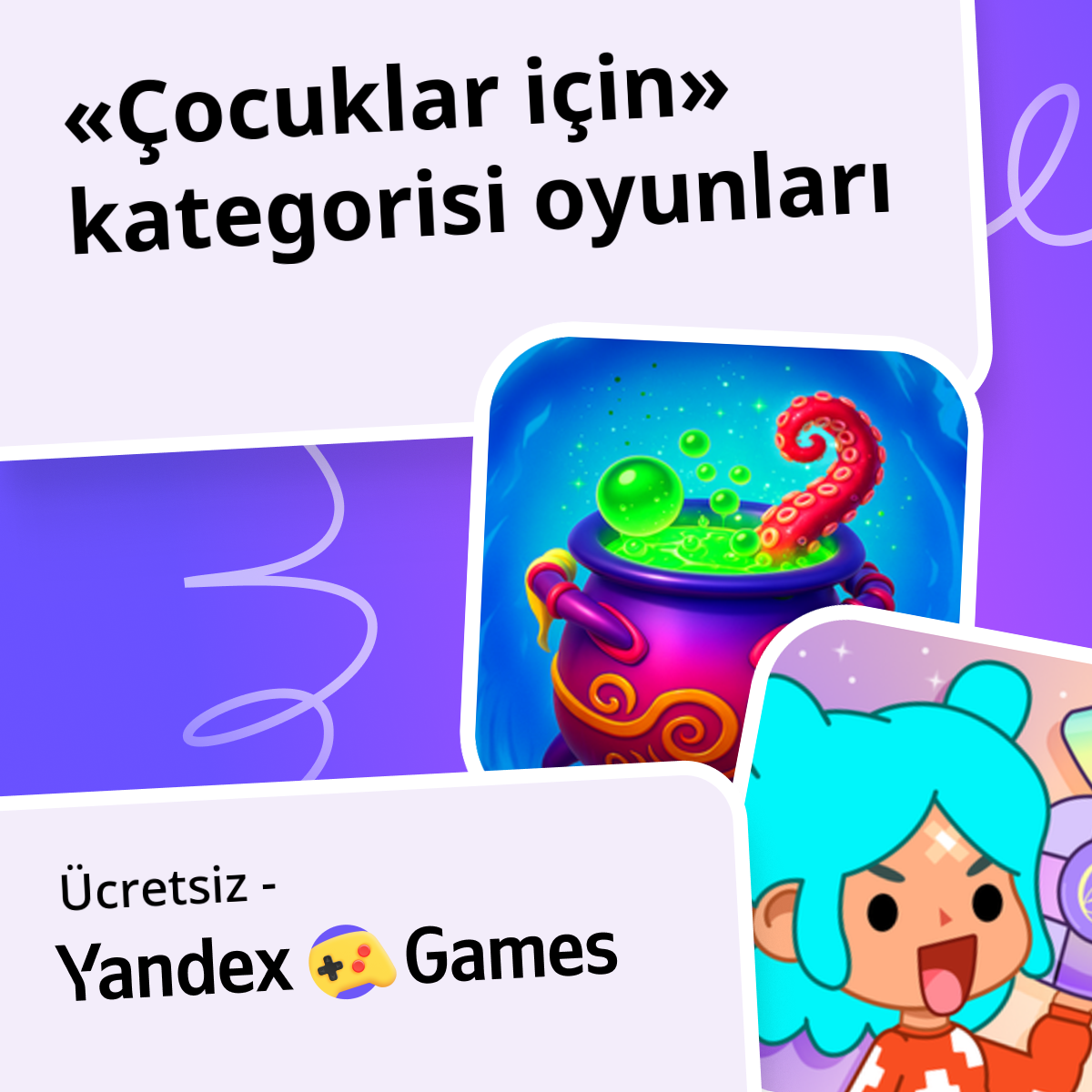 Oyunlar Çocuklar için Çevrimiçi 👧 Ücretsiz Yandex Games Oyna