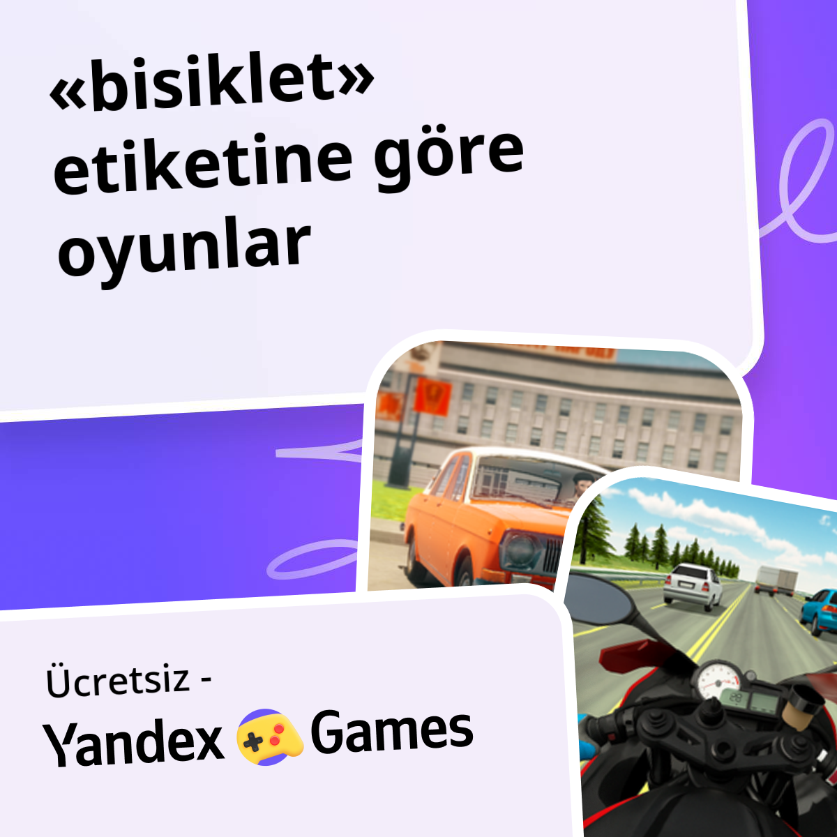Bisiklet oyunlar Çevrimiçi 🏍️ Ücretsiz Yandex Games Oyna
