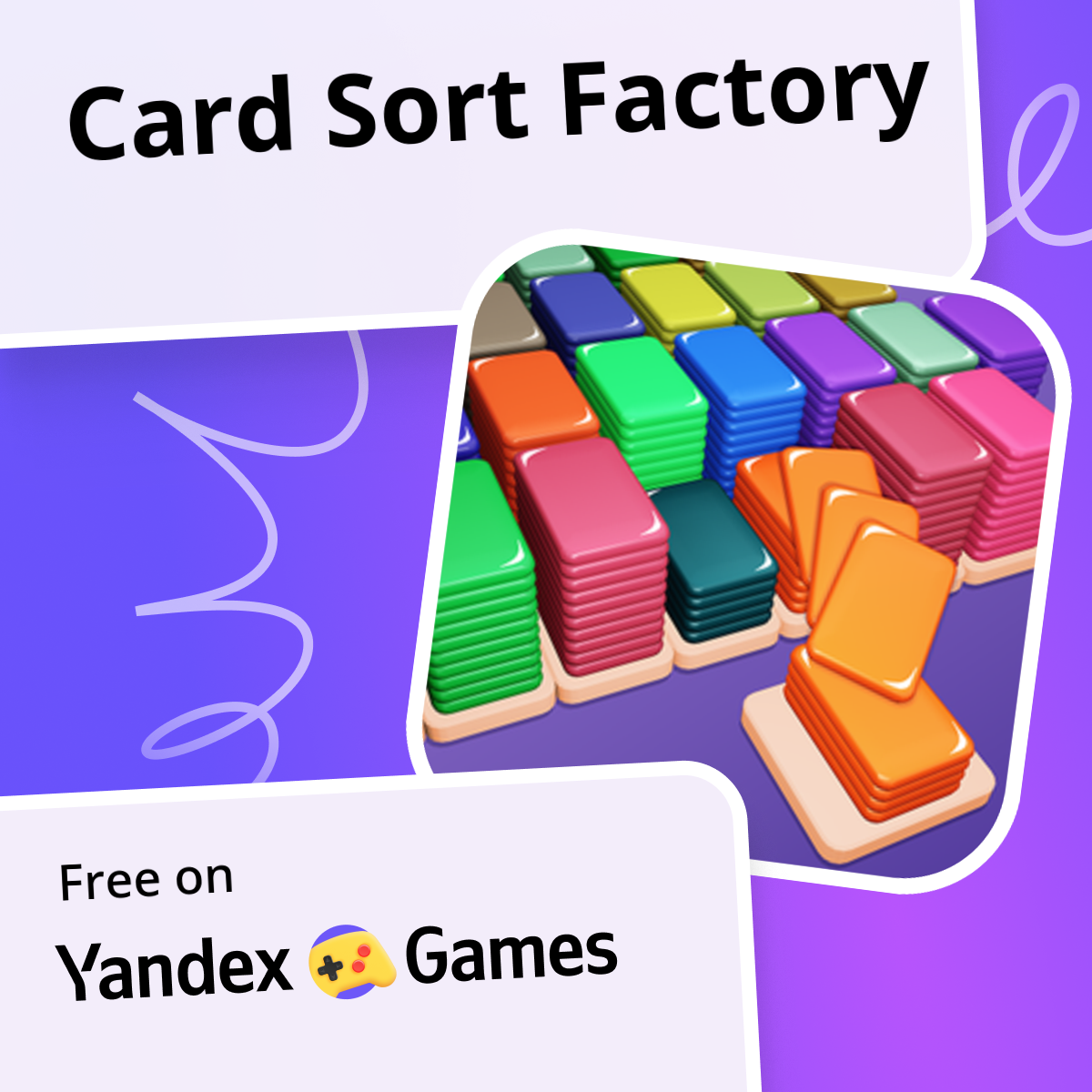 Card Sort Factory - play online for free on Yandex Games