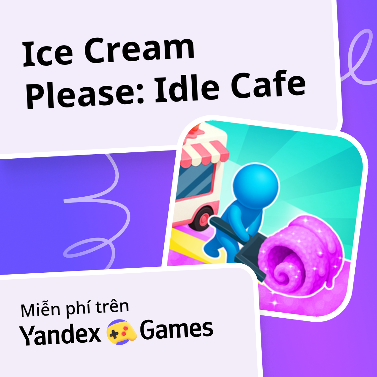 Ice Cream Please: Idle Cafe - chơi trực tuyến miễn phí trên Yandex Games