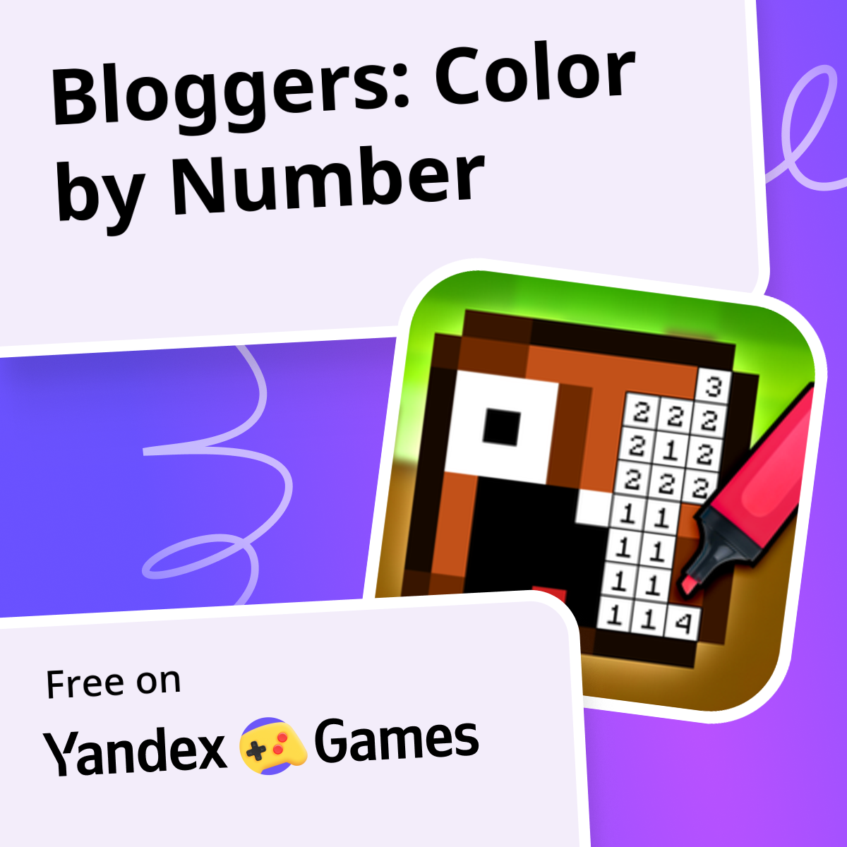 Bloggers: Color by Number